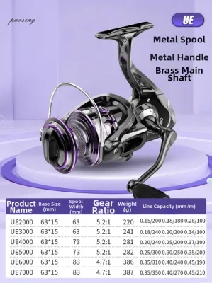 JUQINWANG | All-Metal Stainless Steel Spinning Reel