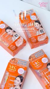 Cathy Doll Vit C Ampoule Foundation SPF50+ PA+++ 30g