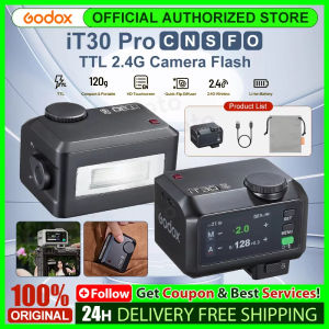 GODOX IT30PRO C/N/S/F/O 2.8" Touchscreen Pocket Flash TTL Auto-Exposure 2.4G Wireless on Camera Flash