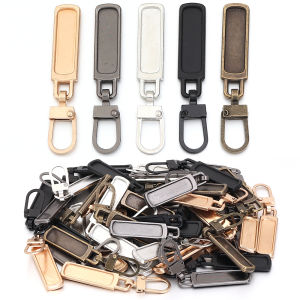 10pcs/lot Alloy Detachable Zipper Heads Replacement Luggage Backbags Clothing Special Zipper Hook Accessories