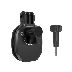 Motorcycle Windshield Clip Aluminum Alloy Mount Motorcycle Windshield Clamp Bike Windshield Camera Clip for GoPro GO3S