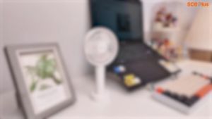 SCE Plus HANDHELD FAN พัดลมมือถือ รุ่น HF-1 - รับประกัน 2 ปี