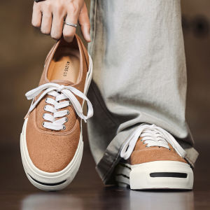 2026 Autumn Original Youth Soft-Soled Suede and Canvas Shoes