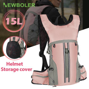 NEWBOLER 15L Outdoor Water Repellent Sports Bag Cycling Hydration Backpack Travel Hiking Climbing MTB Road Bicycle Backpack