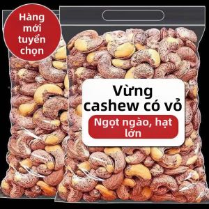 Đậu Phộng Cashew Rang Không Muối Không Chất Bảo Quản