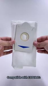 Tear Resistant Dust Bags For Ecovacs Deebot X5 X5 Max X2 X2S X2 PRO X2 OMNI Vacuum Cleaner Large Capacity Replacement Parts