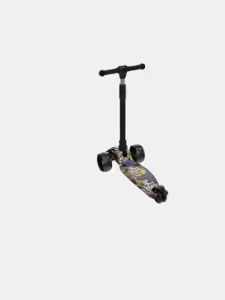 สกู๊ตเตอร์เด็ก Kids Scooters ล้อมีไฟ ปรับความสูงได้4ระดับ สูงถึง 82 ซม. ของเล่นเด็กโต สกุตเตอร์เด็ก พับได้