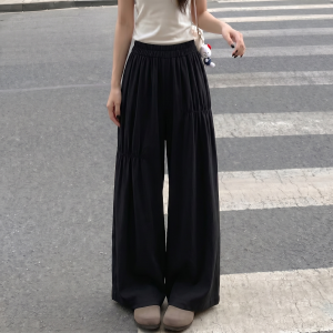 AIYITI | Silk-like Loose Drapey Fashion Casual Skirt Pants for Plus Size