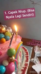 Lilin ulang tahun / Aneka lilin ultah / lilin magic / lilin birthday / Birthday Candle
