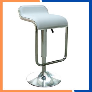 Ghế quầy bar ghế quầy thu ngân KS018 bằng Da PU cao cấp xoay 360° chân thép mạ crom dùng cho các quán nước trà sữa quán bar quầy bar mini tại nhà