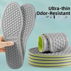 LINGMIAO | Anti-Odor Absorbent Breathable Nanotechnology Antimicrobial Deodorizing Fragrant Mens Insoles