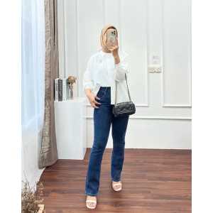 KEMEJA POLOS MONALISA WANITA / KEMEJA VIRAL TERBARU 2023