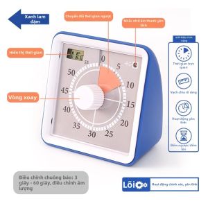 TAFUMAN | Đồng Hồ Quản Lý Thời Gian Học Tập Tự Kỷ Luật