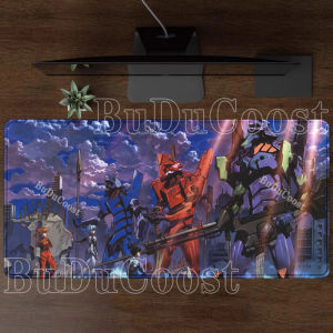 Bandai | Evangelione EVA 01 Large Mouse Pad Gamer Desk Mat XXL Office Accessories Computer Gaming Carpets Anime PC Gaming HD Printing Pad