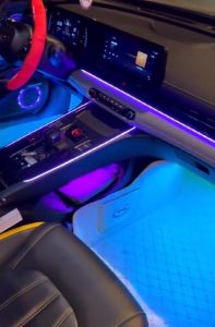 Bộ đèn led chiếu gầm ghế 12V kèm remote điều khiển đổi màu cảm biến thông minh theo tiếng nhạc cực sang trọng