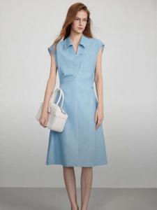 Elle | Bohemian Work Style Summer Dress Mini Sleeve