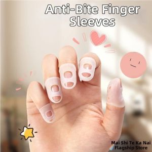 TEKANAI | Nail Protector Silicone Anti-Biting And Scratching Finger Cover For Children