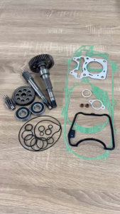 ชุดเฟืองท้าย 4ชิ้น +ปะเก็นเครื่อง +ลูกปืน HONDA PCX150 พีซีเอ็กซ์150 ปี2014-2017 แกนเพลาขับ เฟืองเพลาขับหลัง ลูกปืน2ตลับ ปะเก็นเฟืองท้าย