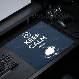 Bandai | Anime Mousepad Small XS Keyboard Mouse Carpet Anti-slip Gamer Snorlax Mouse Pad Laptop HD Office PC Accessories Pokemon Mousepad