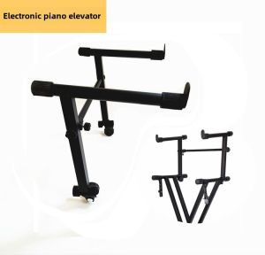 Double-Row X-Shaped Piano Stand Computer Desk Universal Double-Layer Keyboard Stand Music Instrument Accessories