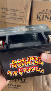 KING BATERI YTX14 MOTOR BATTERY ZX-12R BR1000XX SHADOW XRV750 TRX350 ST1100 TRX850 SUPER DUKE