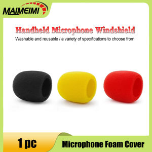1pc Microphone Windscreen Foam Cover Thick Mic Covers Foam Mic Pop Filter for Studio Interview Karaoke DJ Accessories
