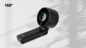 Aecooly Halo 02 - Portable Dual Air Channels Handheld Fan