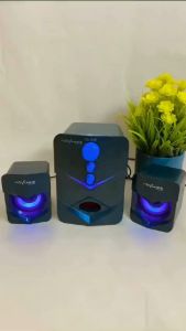 Speaker Aktif Advance CLS-201BT Bluetooth / Speaker Bluetooth Advance Multimedia 2.1 Extra Bass Subwoofer Bass ~ NOS