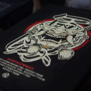 Kaos Distro Jepang Original Tshirt Pria Branded Japanese Art Guntai Cloth GT 23