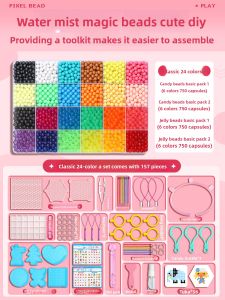 MINGZHUO | DIY Childrens Craft Crystal Beads Water Beads Art Set