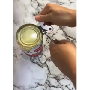 Alat Pembuka Tin Susu/ Sardin / Botol Kaca 2 in 1 Stainless Steel Can Opener & Bottle Opener Heavy-duty Special Kitchen Tools Kitchenware Utensils