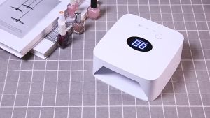 Cordless Nail UV Lamp Portable 54 Watt- LED Lampu - Nail Lamp UV -Lamp KUKU Pengering Kuku