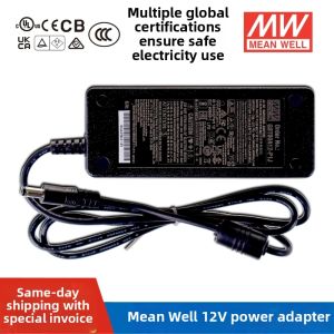 Mean Well | Global Certified DC12V Power Adapter For Monitoring