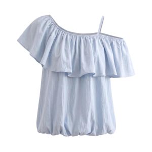 PAIBOLI | Off Shoulder Ruffle Blouse For Women