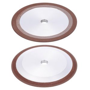 SIFANG 75/100/125/150mm Diamond Grinding Wheel Resin Circular Disc for Carbide Metal Tungsten Steel Milling Cutter Grinding Tool