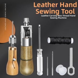 Hand Stitching Leather Tools Needle Hole Puncher Repair Kit