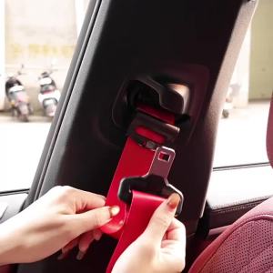 Adjustable Seat Belt Clip Limiter Car Shoulder Neck Relaxer Strap Stopper Universal Safety Belt Positioner Comfortable Driving