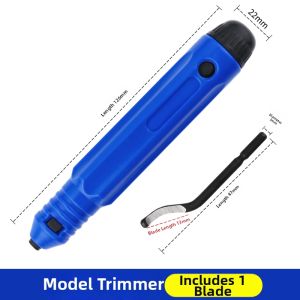 DUOCAIHANI | Edge Trimming and Deburring Tool for Figurines and 3D Models Removable Blades