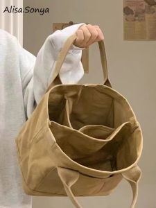 Alisa Sonya Canvas Tote Women Handbags Bento bag for Women Designer Canvas Shoulder Bag Small Womens Bag