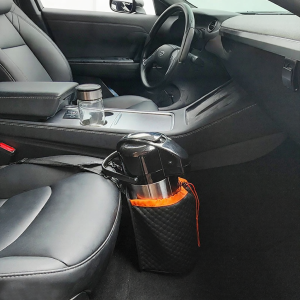 Car Cup Holder Large Water Bottle Insulated Pouch Organizer