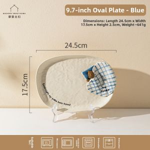 MODERN SWEETHOME | Bear Underglaze Ceramic Tableware Small Plate