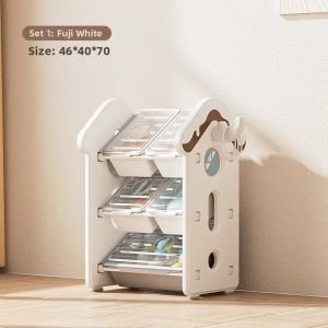 Toy and Book Storage Organizer Multi-layer Dustproof