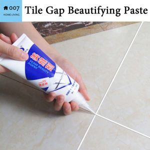 250g Tile Gap Filling Paste & Scraper: Tile Grout Waterproofing Solutions