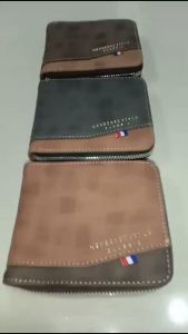 MENBENSE D5501 DOMPET UANG LIPAT DENGAN RESLETING ZIPPER SLETING