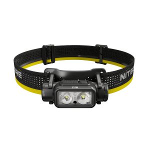 NITECORE NU43 1400Lumens Rechargeable Headlamp Battery Built-in 3400mAh Beam color White+Red Light