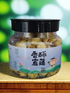 Wuyi Xiangsu Xuanlian Ready-to-eat Lotus Seed Crisp Healthy Snack High Protein Non-fried Vegetable Tea Point 120g Canister