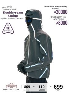 FPA | Waterproof Breathable Durable Outdoor Jacket 3L