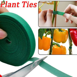 3/1Rolls Plant Ties Nylon Plant Bandage Tie Bandage Home Garden Shape Tape Hook Loop Bamboo Cane Wrap Support Garden Accessories