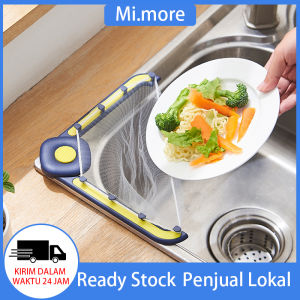 Mi.more Kitchen Sink/Triangular Drain Basket/Sink sShelf/Saringan Sudut Wastafel Segitiga Rak Wastafel Saringan Makanan/Jaring Saringan Wastafel