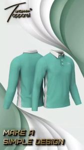 Turcoman apparel - Baju Golf polo shirt Dryfit Printing Jersey olahraga golf wanita Sport